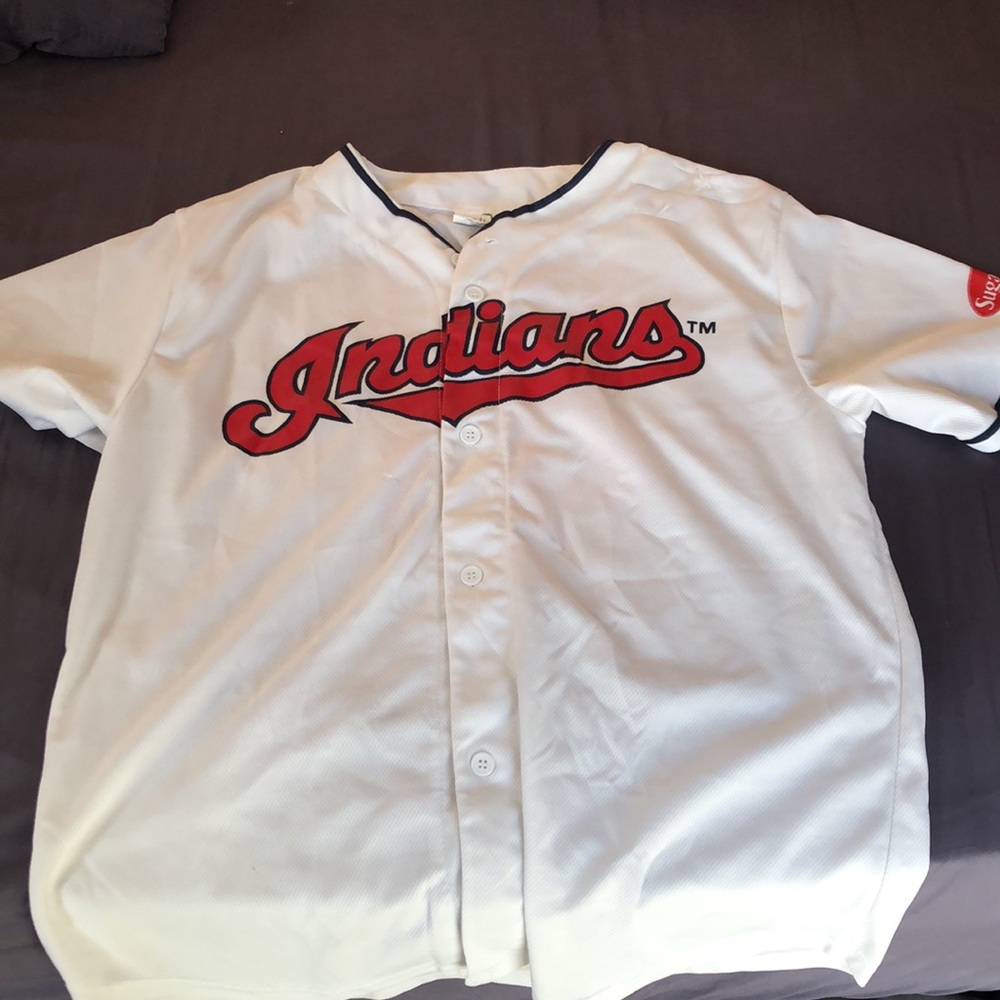 Cleveland Indians #41 Carlos Santana MLB Baseball Jersey SGA
